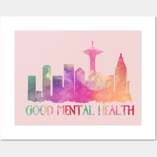 good mental health Posters and Art